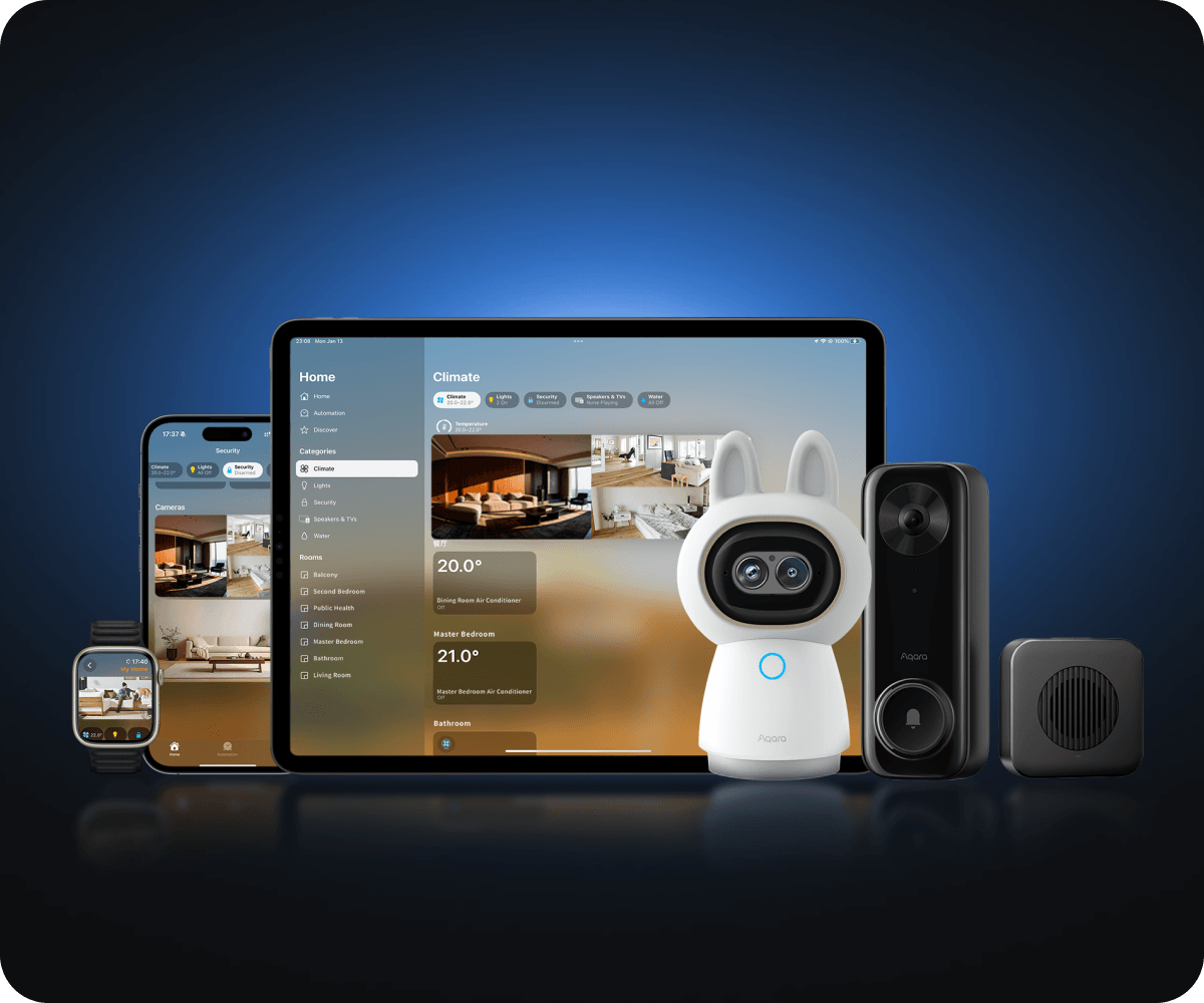 HomeKit Secure Video trên iPhone, iPad, Apple Watch cùng camera và chuông cửa Aqara